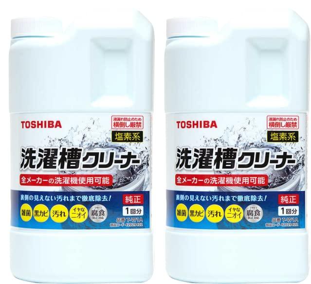 

Средство для чистки стиральных машин Toshiba Washing Tank Cleaner 1500 мл для полностью автоматических стиральных машин, набор из 2 шт.