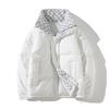 Winter Thickened Cotton-padded Clothes for Men and Women of the Same Style Hong Kong Style Loose Casual Thickened Velvet Warm Stand-up