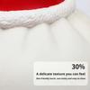 Sound Effect Christmas Hat Bun Squishy Toy Reusable Squeeze Fidget Toy  Christmas Gift