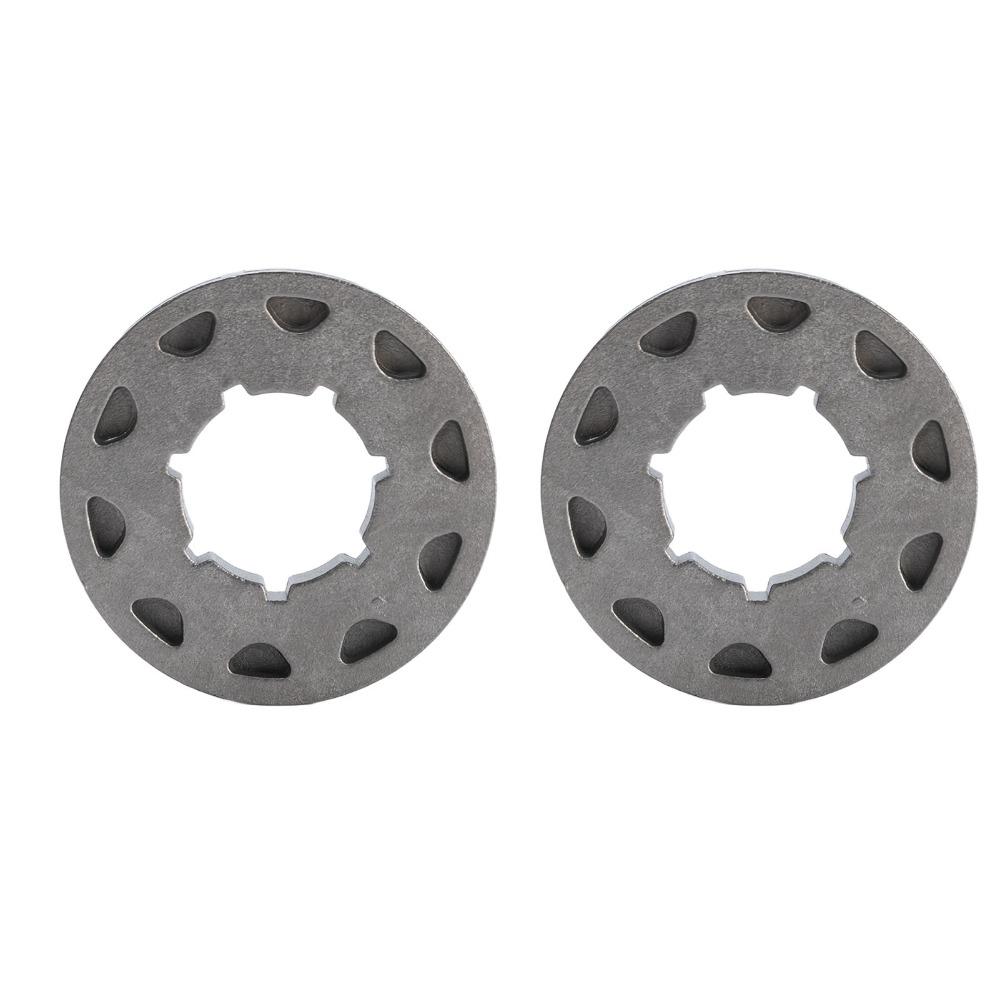 2PCS Dark Silver Chainsaw Rim Sprocket Metal Chainsaw Parts for Stihl 070 080 090 MS640 MS660