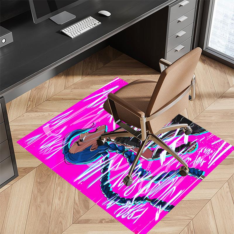 Jinx Printed Absorbent Washable Carpet, Non-Slip Bathroom Mats, Kitchen Rugs, Yoga Mat,Living Room Entrance, Camping Picnic Rugs