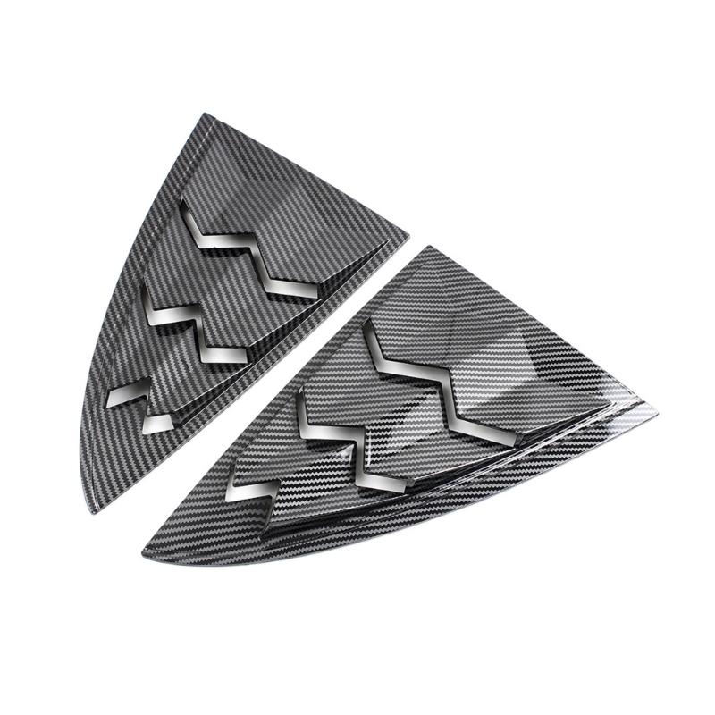 Rear Side Window Louver Covers for Sedan Vehicles with High Compatibility Ensuring Perfect and Protection