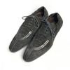 Cesare Paciotti Size 7 26.0cm Suede Shoes Black