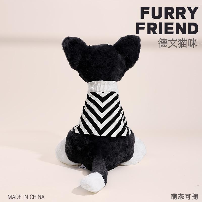 New Internet celebrity Devon cat plush doll creative dressing cute kitten doll doll birthday gift