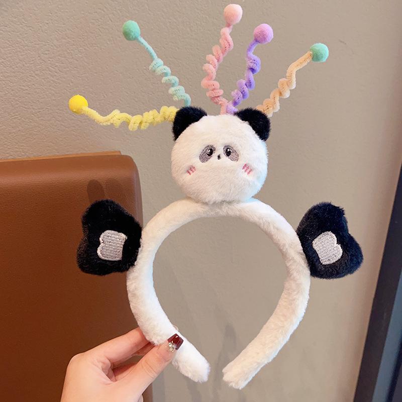 Animals Headbands Cute Rabbits Cats  Bears  Furry Accessories Hair