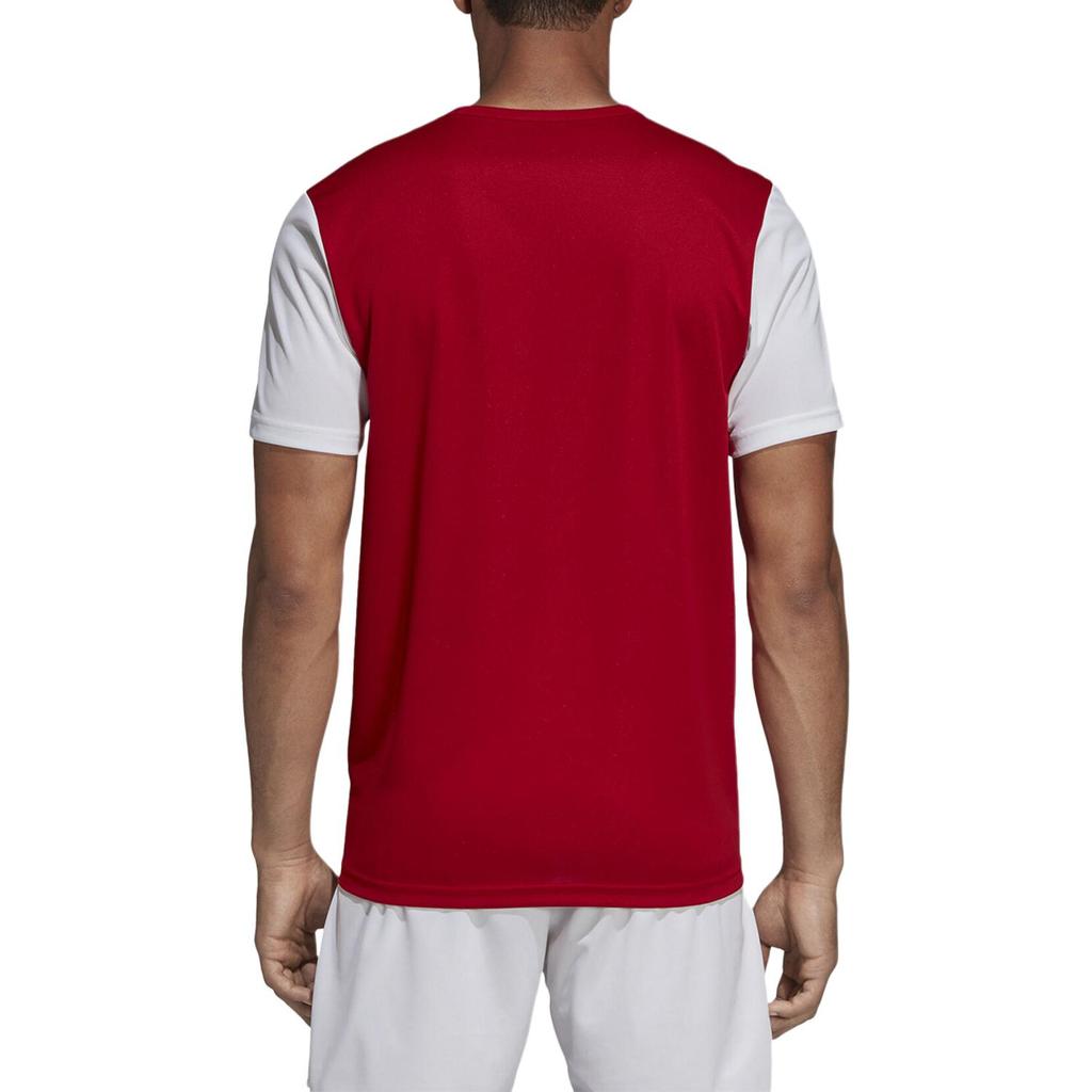 Adidas Colorblock Short Sleeve Training T-Shirt Men Tops Red DP3230
