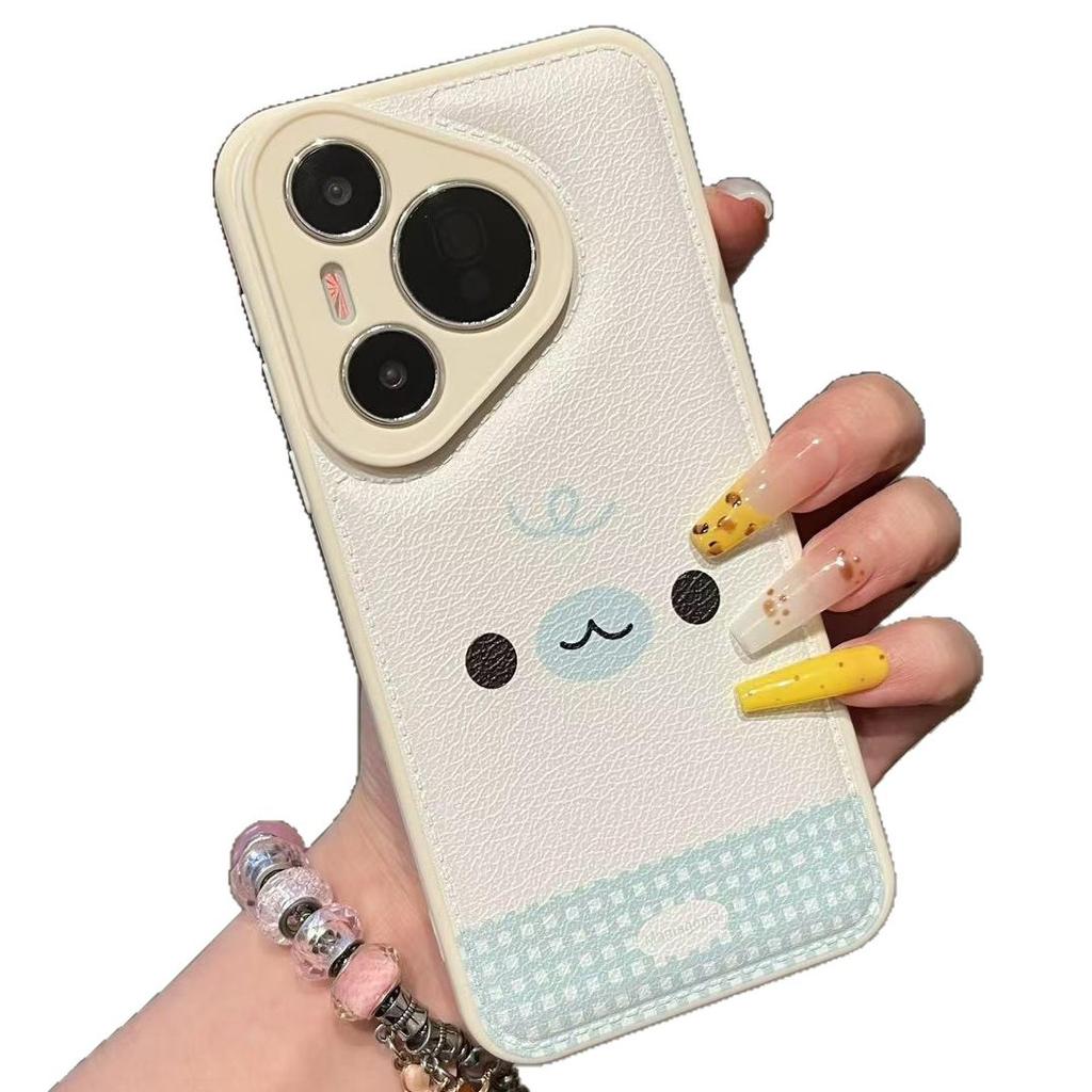Easy Bear Melody Expression Applies To Apple 17Promax Mobile Phone Case IP15 Drum Bag Air Cushion 14 Cartoons 13 Sets