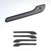 Matt Black Exterior Side Door Handle Cover Trim Fit For Tesla Model 3 2017-21