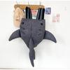 Personalized Shark Backpack, Fashionable Casual Backpack, Large Capacity Travel Backpack for Men and Women (W)