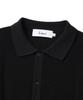 KNITTED Coolever Pk Crop Short Sleeve Cardigan Black