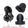 Penis Electric Stimulation Scrotum Electro Chastity Cage Cock Rings  Toys Electroshock Cockring Glans Stimulator Estim Sex