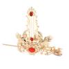 Traditional Crane Hair Crown and Hairpin Set – Hanfu Style Accessory