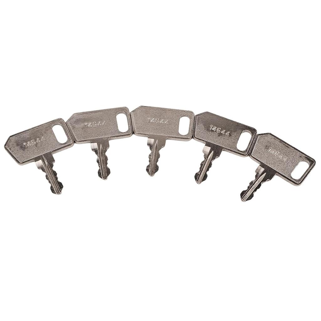 JZGRDN 5PCS Ignition Starter Keys 361144 14644 M516 15271326 Compatible with Terex Generation 7 Articulated Dump Truck ADT