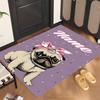 Cute PUPPY (14) Personalized Name Office Carpet Stylish Decor for Living Room Bedroom Kitchen