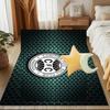 Cori-tiba Football Club Crest Printed Office Carpet Chair Cushion  Entryway Rug, Rugs for Living Room, Bedroom Christmas gifts
