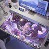 Gaming Honkai Star Rail Castorice Kawaii Girl Mouse Pad Gamer Carpet Keyboard Mat Long Computer Accessories Mousepad Desk Mats
