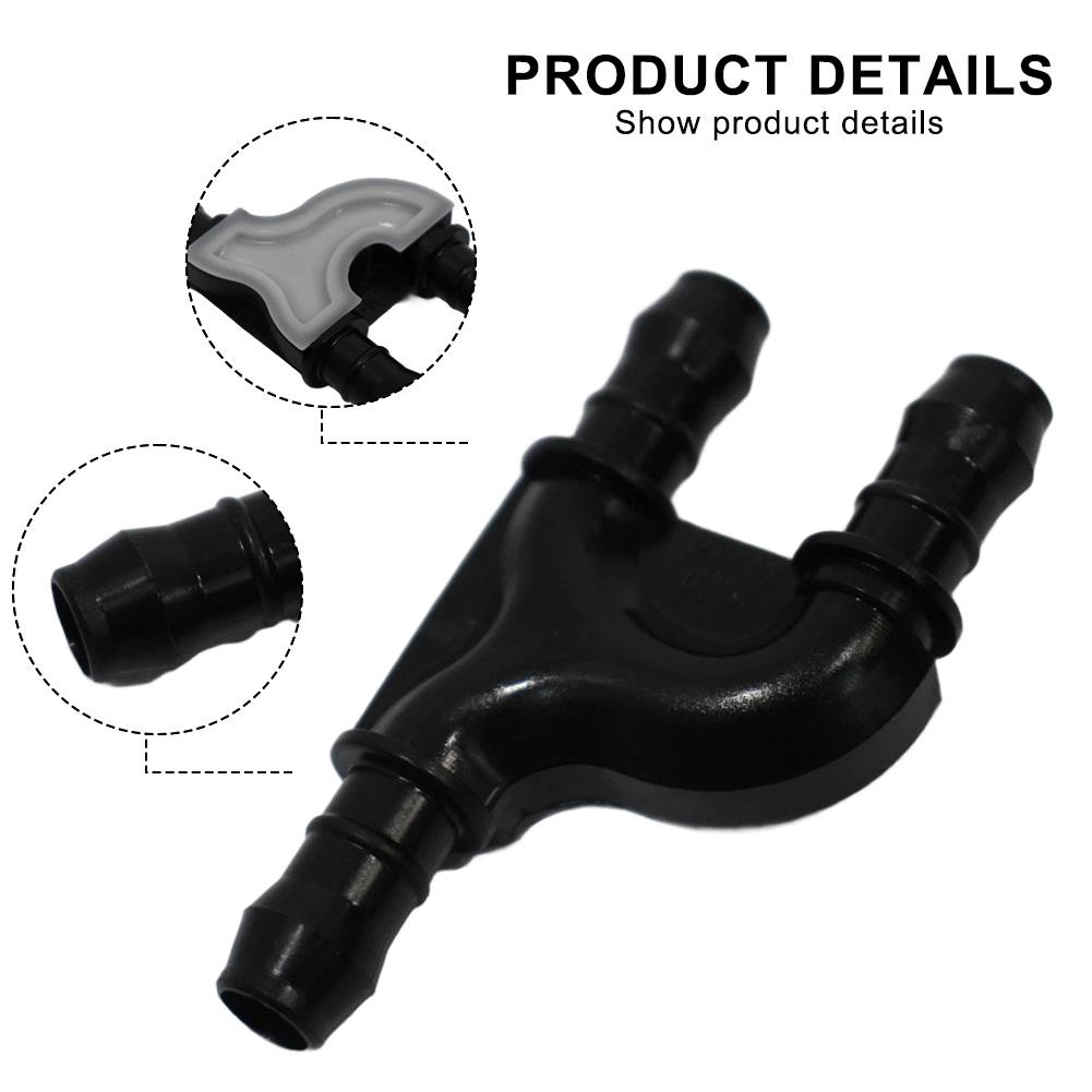 Car Headlight Washer Pipe Connector Three-way Water Pipe Spray Pipe Joint For Golf Mk6 For Transporter T5 7L6955873