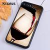 Krajews Red Wine Glass Soft Phone Case Cover For iPhone 17 Air 16 15 14 plus 11 12 13 pro max coque Shell Fundas