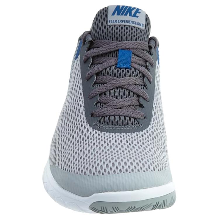 Nike Flex Experience RN 6 Versatile Comfortable Durable Low-Top Running Shoes Men sneaker Gray Blue 881802-013
