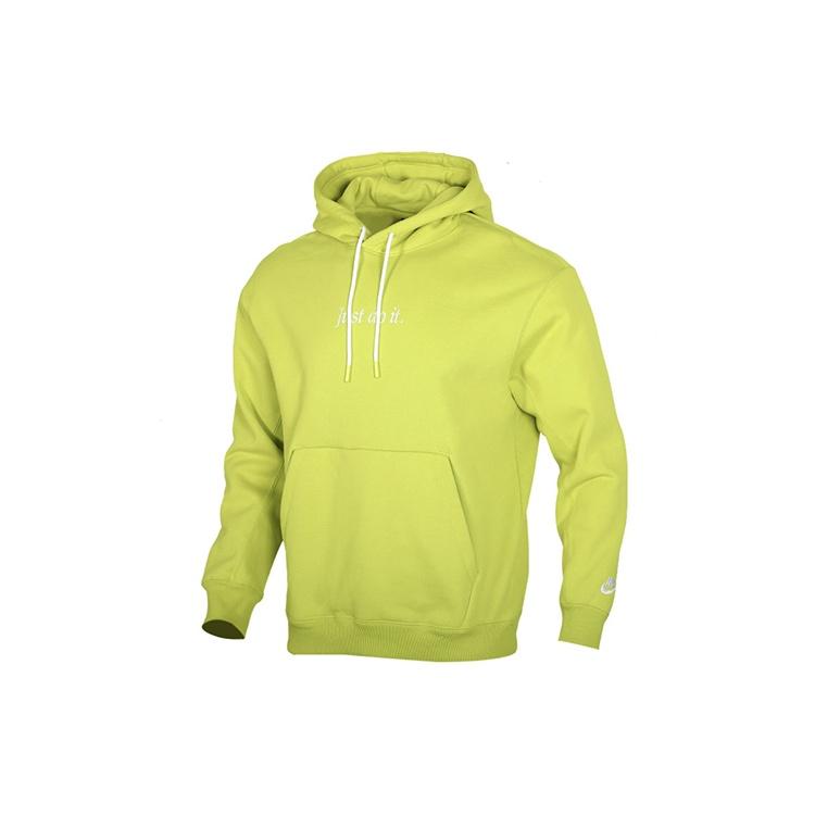 Nike Just Do it Heavyweight Hoodie Solar Green Men s CI9407-308 S