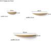 Wooden Wall Shelf Semicircle Solid Wood Wall Hanging Storage Rack Home Living Room Decoration Organizer White Wax Wood Shelf