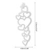 Metal Cutting Die 3D Love Heart Cutting Dies for DIY Scrapbooking Photo Deco