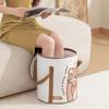 1pc Foldable Foot Bag Thickened Portable Foot Bath and Wash Basin Material Thickening Constant Temperature Insulation