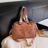 Women's Shoulder Bag Lightweight Solid Color Large Capacity Crossbody Bag
