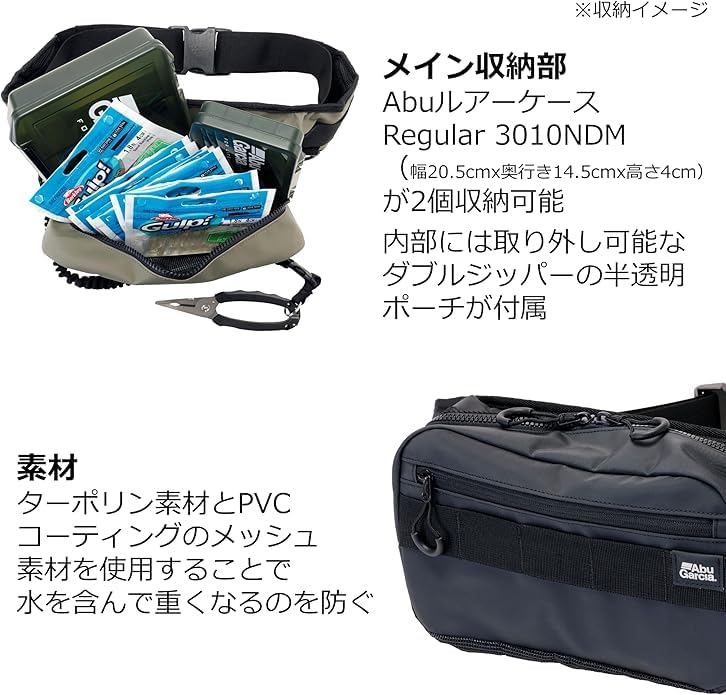 Abu Garcia Hydro Hip Bag 1638707 Olive [Used]
