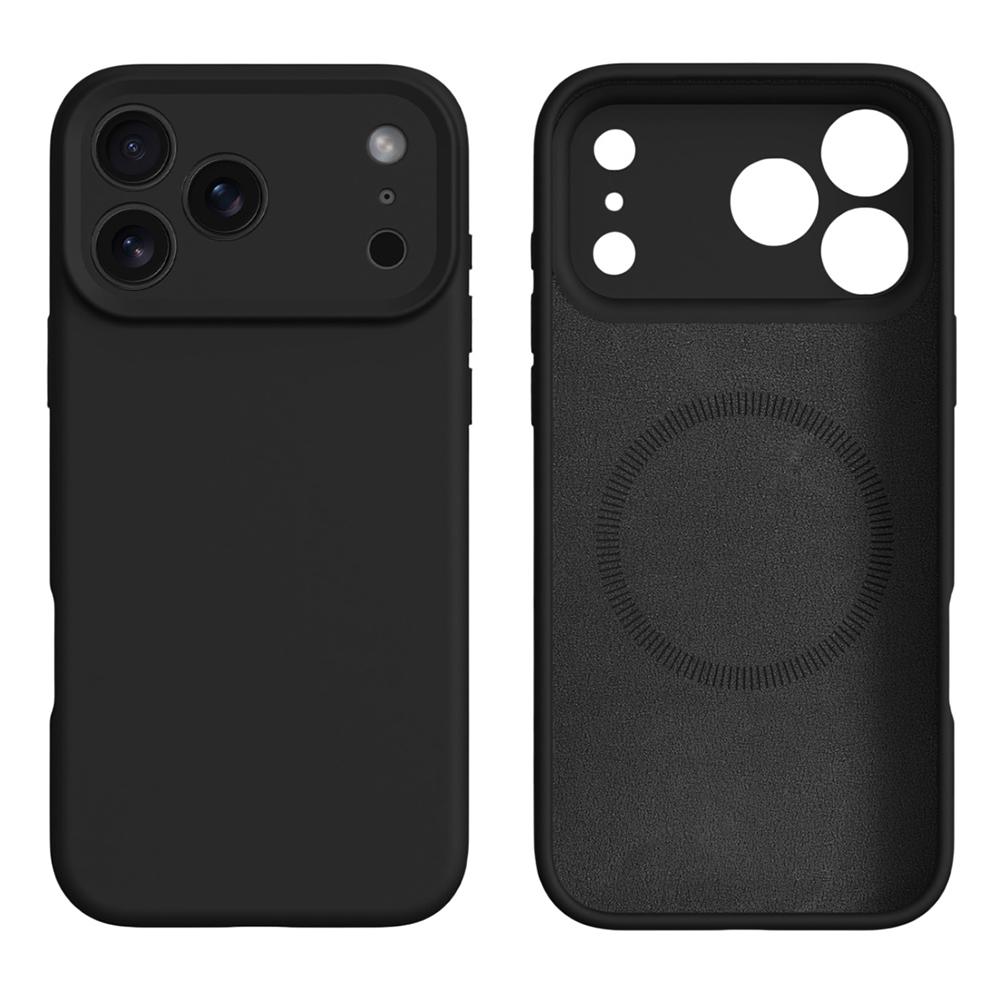 For iPhone 17 Pro Max Case Compatible with MagSafe Precise Cutouts Liquid Silicone Protective Back Cover