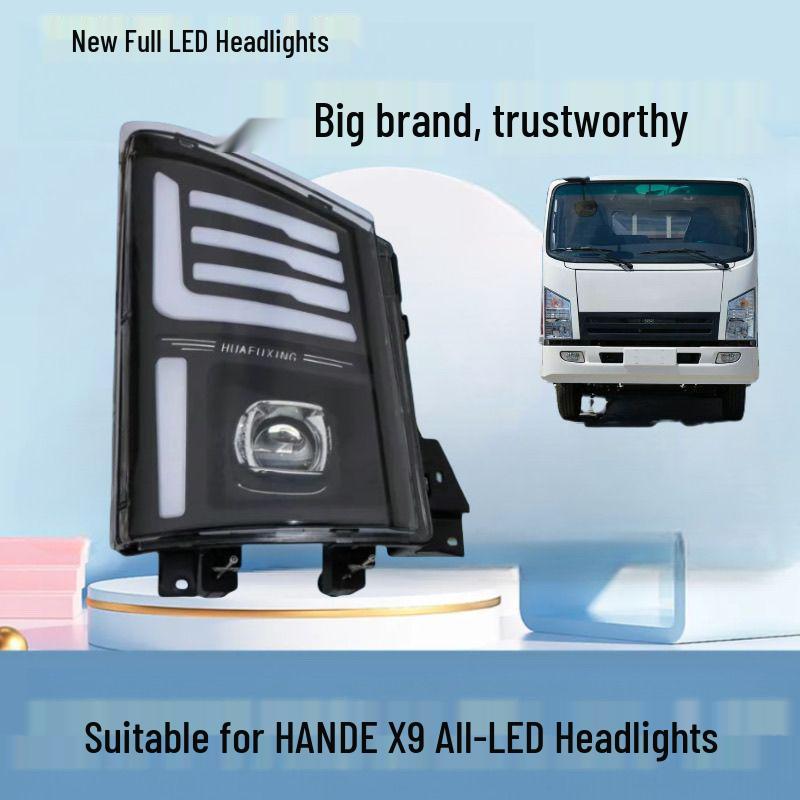 Shaanxi X3000/X9 Front Headlight Combo: High-Brightness LED Lens Assembly Left