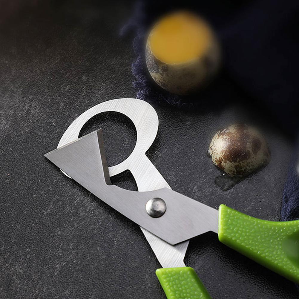 Pigeon Quail Open Crack Small Egg Shell Scissor Cut Bird Eggshell Separator Cigar Cutter Opener Tool Pigeon Quail Egg Scissor