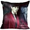 New So Ji Sub KPOP Boy Pillow Cover Bedroom Home Decorative Pillowcase Square Zipper Pillow Cases Satin Soft No Fade 0824