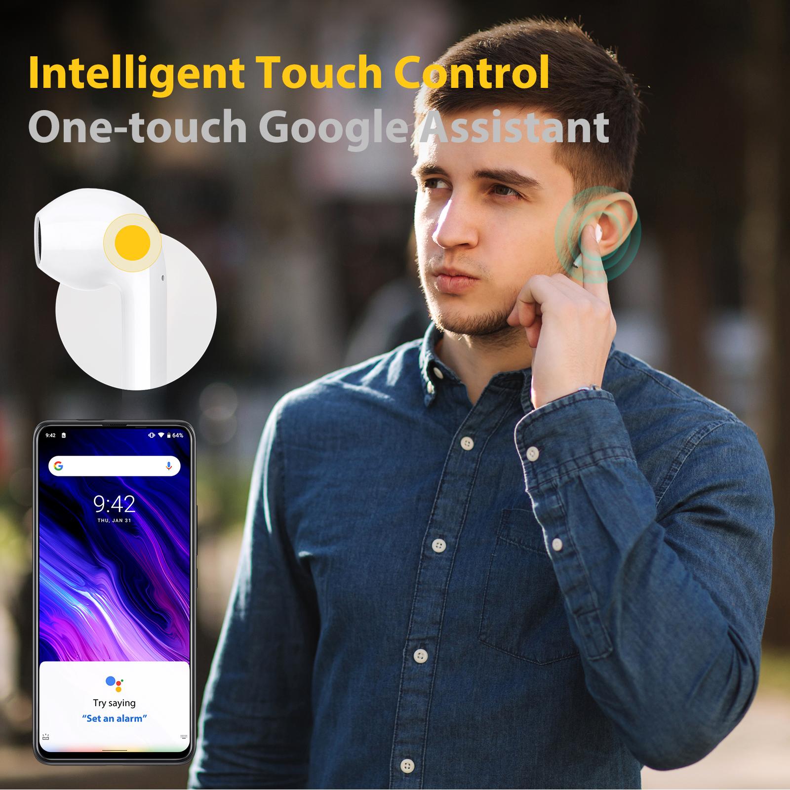 UMIDIGI Écouteurs Bluetooth Sans Fil, 45 DB à Suppression De