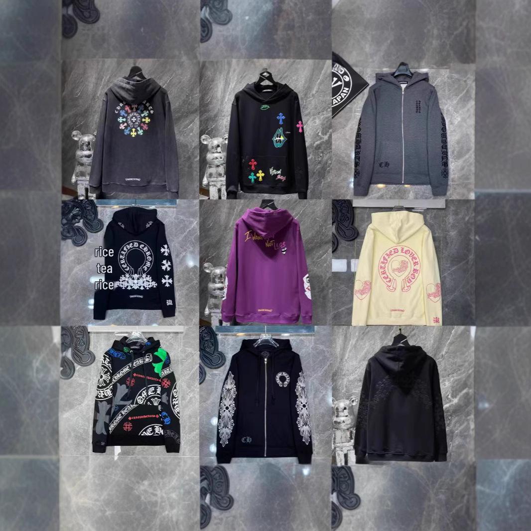 24SS KROxin Correct Edition Санскритская Подкова Худи на молнии Унисекс. XL