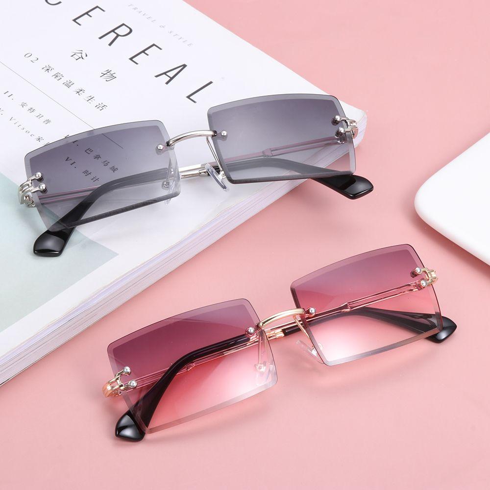 Women and Men Summer Eyewear UV400 Fashion Sunglasses Square Sunglasses Shades Rectangle Sun Glasses