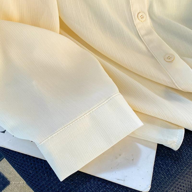 Sunscreen Clothing Chiffon Shirt Women's Summer Cardigan Thin Design Outer Cover Jacket