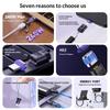 SIKAI 240W PD 3.1 Magnetický nabíjecí adaptér Type-C Rychlé nabíjení Přenos dat Konektor