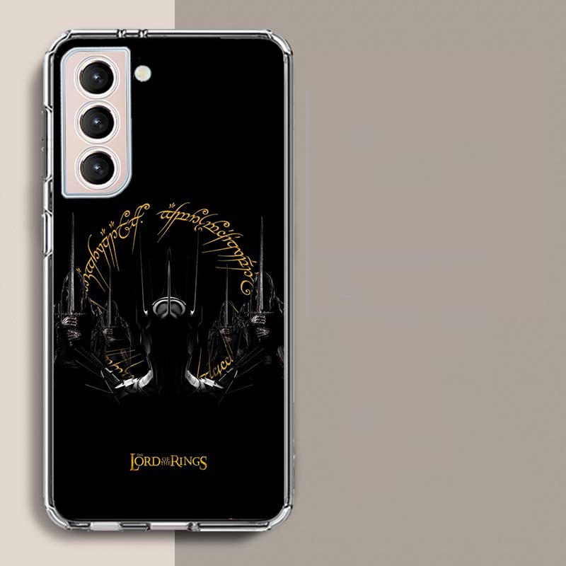 The L-Lord of the R-Rings Phone Case For Samsung Galaxy S25 Edge S24 S23 FE S21 S20 S10 Plus S22 S26 Ultra Cover Clear Cases TPU