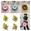 Sweet Donut Eggshell Backpack For Kindergarten Kids Cute And Durable