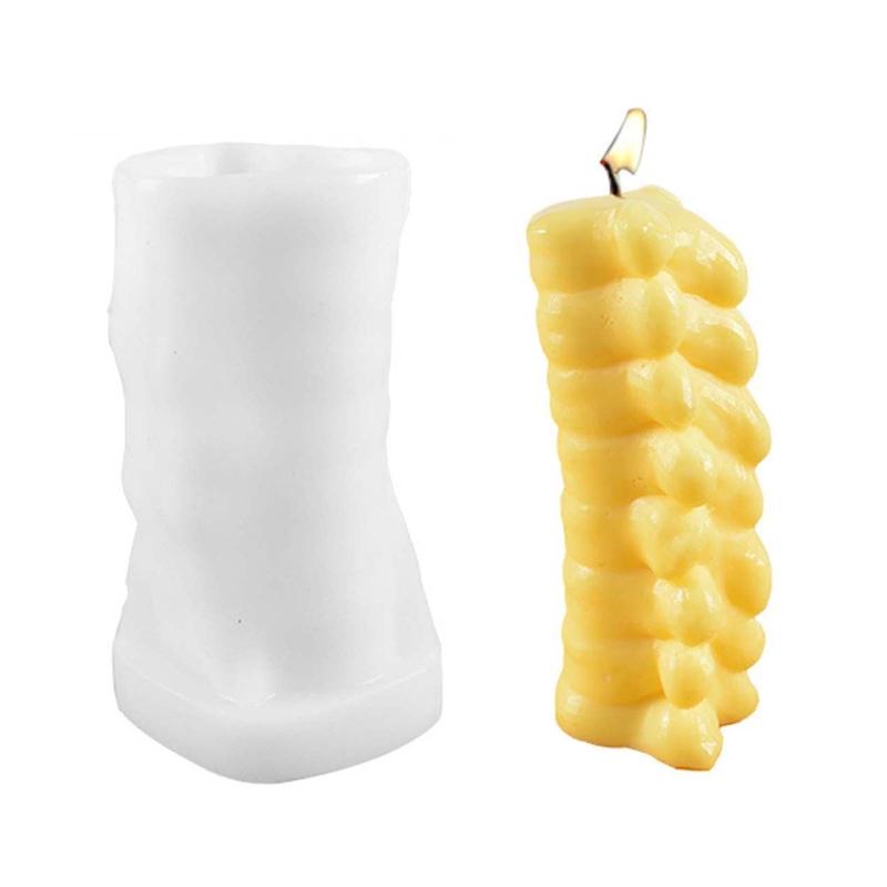 Baking Candle Mould Cute Castings Molds DIY 3D Silicone Mould Candle Silicone Handicrafts Moulds for Candle Making Molds 1