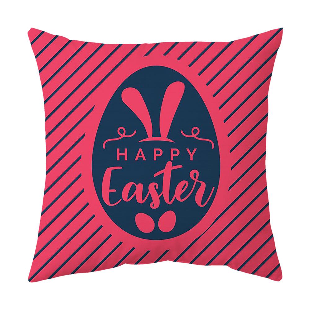 Easter Pillow Cover, Living Room Sofa Cover, Car Cushion Cover, Bay Window Cushion, Office Waist Protector