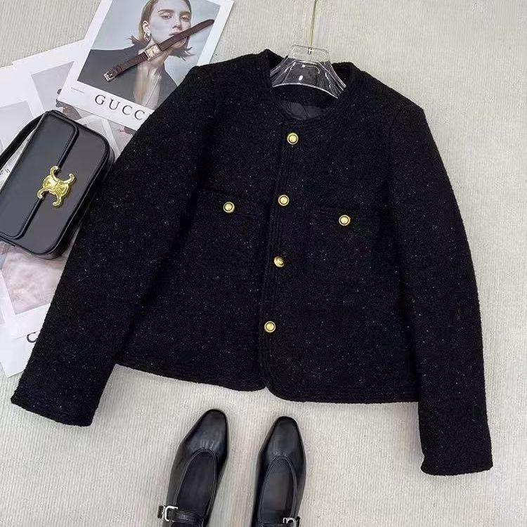 Women's Down-Filled Thickened Short Jacket - New Autumn/Winter Korean Style, Warm and Elegant