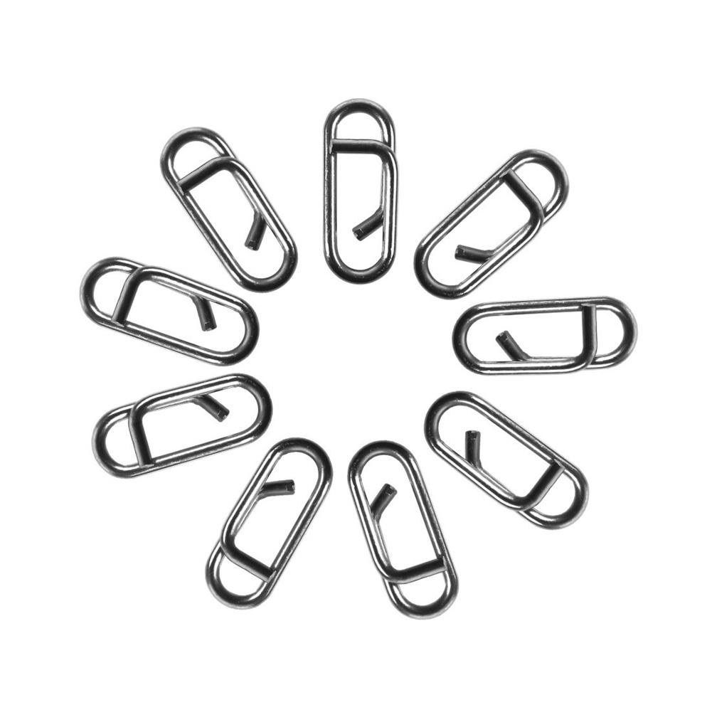 10 peças/pacote Anéis de Pesca Anel Sólido Reforçado Anel de Conexão para Isca Acessórios de Pesca