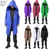 Versatile Death Hooded Capes Long Sleeve Wizard Cloak For Halloween Cosplay Fun