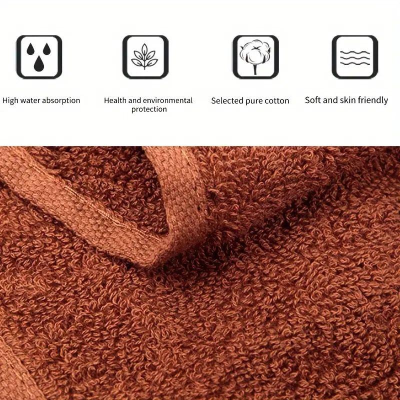 1/2/3pcs Cotton Hand Towel Bath Towel, Super Absorbent , Soft Greek Style Towel Set Bathroom Accessories
