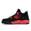 Air Jordan 4 Retro GS Red Thunder Kinder-Sneaker Schwarz Mehrfarbig Karmesinrot 408452-016