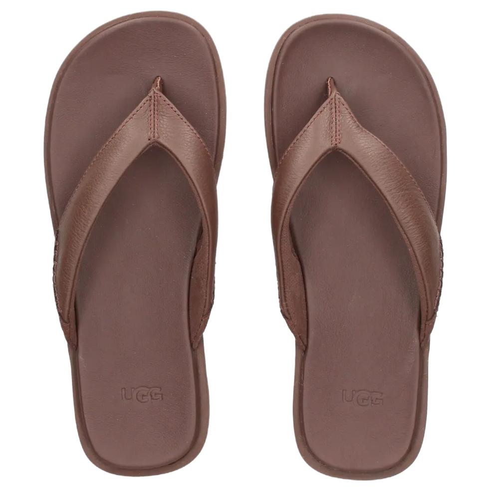 UGG Infradito Minimaliste Comode con Suola in Gomma da Uomo Calzature Marrone 1166610-LUG