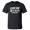 Klassisches Avengers Endgame Iron Man Tony Stark T-Shirt „Ich liebe dich 3000“-Design