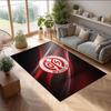 Mainz FC Soccer Football Pattern Soft Area Rug Non Slip Indoor Floor Carpet Sports Decor Mat for Bedroom